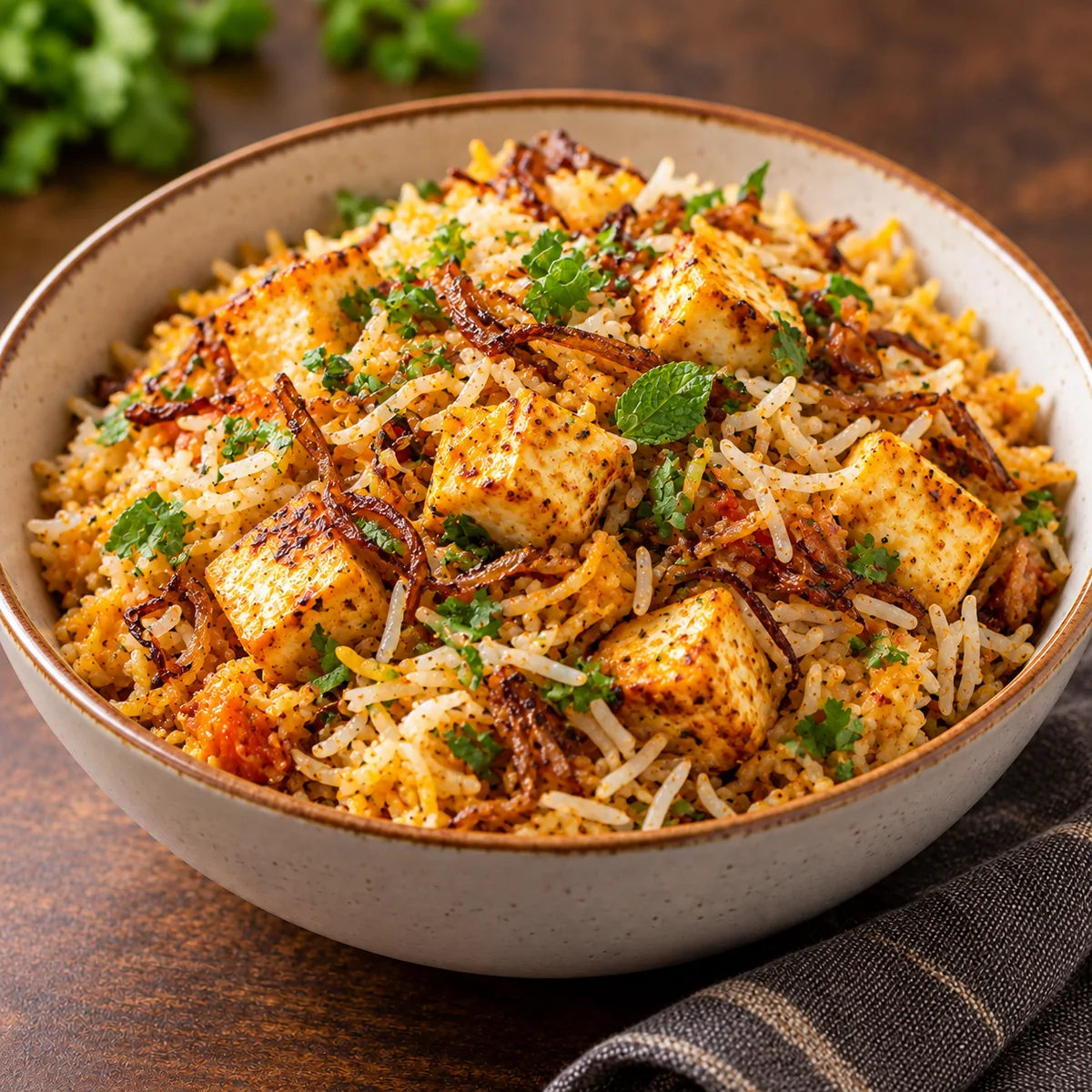 Paneer Biryani